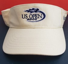 US Open 2006 Yellow Tennis Visor, Self-Fastening Closure, Sprint
