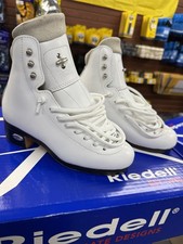 Riedell 91 Flair BOOT ONLY Medium Width Kids Size 2.5 White NEW IN BOX