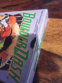 Boulder Dash Nintendo NES Cartridge PAL Cib Complete Tested Minor Wear And Tear