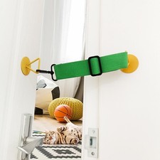 Green Adjustable No-Drill Pet Door For Interior Doors