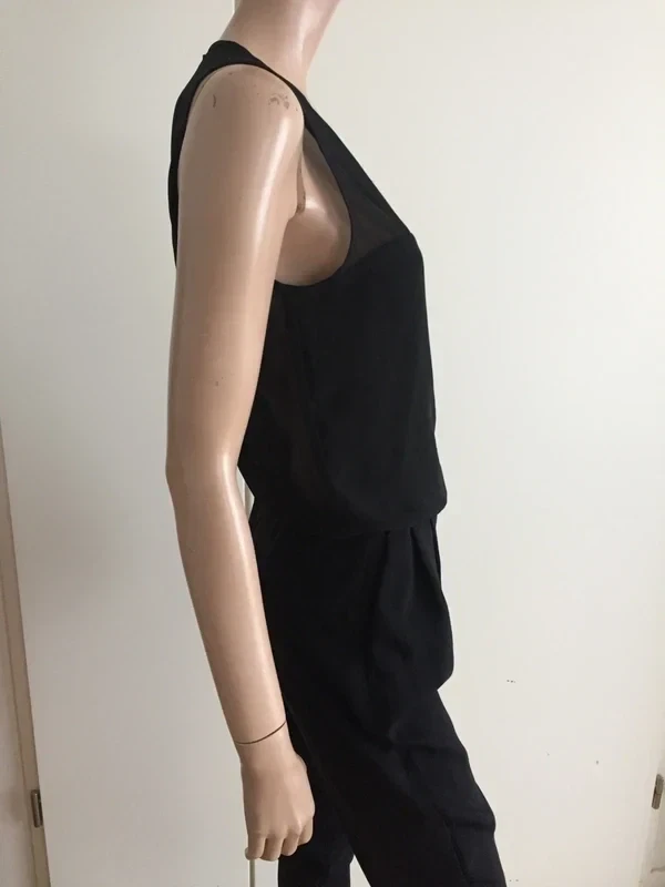 Combinaison pantalon noire Zara taille XS ouvert dos - Photo 4/4