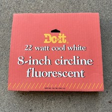 DoitBest 514918 22 Watt Cool White 8" Circline Fluorescent Bulb, Free Ship