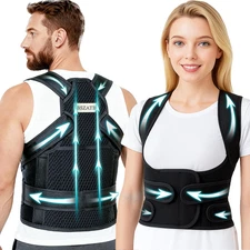 Posture Corrector for Women and Men Back Pain Relief,Full Back Brace Support for