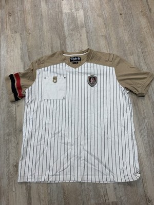 Eight 732 Brown White Striped Mens Tshirt 3xl
