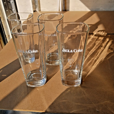 Jack Daniels Jack & Coke Becher Longdrink 4x Stück Cola