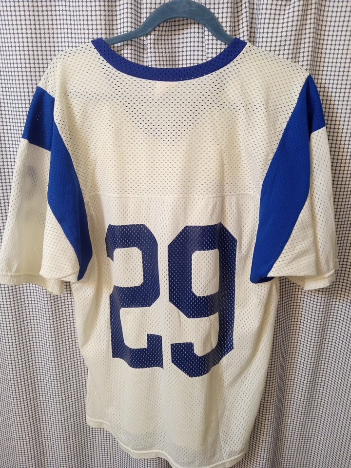 Los Angeles Rams Jersey 1960s Style Men's Large Rawlings brand Joe ...