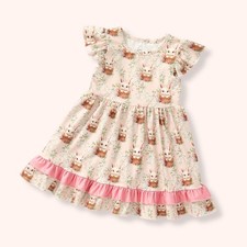 Pete  Lucy Cottontail Cutie Girls Dress Size 2T