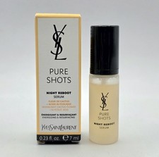 ?? YSL Pure Shots Night Reboot Serum 7ml, Energising & Resurfacing Face Serum BN