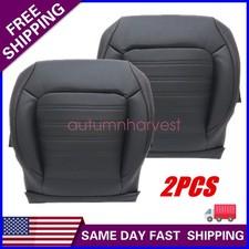 For 2011-2018 Volkswagen Jetta Gli Driver Passenger Bottom Leather Cover Black For 2011-2018 Volkswagen Jetta Gli Driver Passenger Bottom Leather Cover Black
