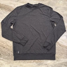 Vuori Ponto Performance Crewneck Sweatshirt Men’s Medium (M) Heather Grey