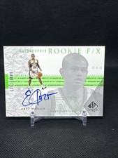 2001-02 SP Authentic Auto Rookie F/X /1525 Earl Watson #122 Auto 2d0