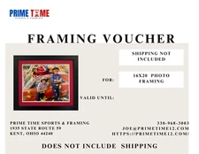 16X20 PHOTO FRAMING SERVICE VOUCHER