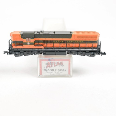 #ad Atlas KATO N Scale Great Northern GN #583 EMD SD9 Diesel Locomotive 4542 B $89.99