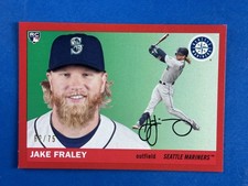 2020 Topps Archives Red #85 Jake Fraley RC Seattle Mariners #/75