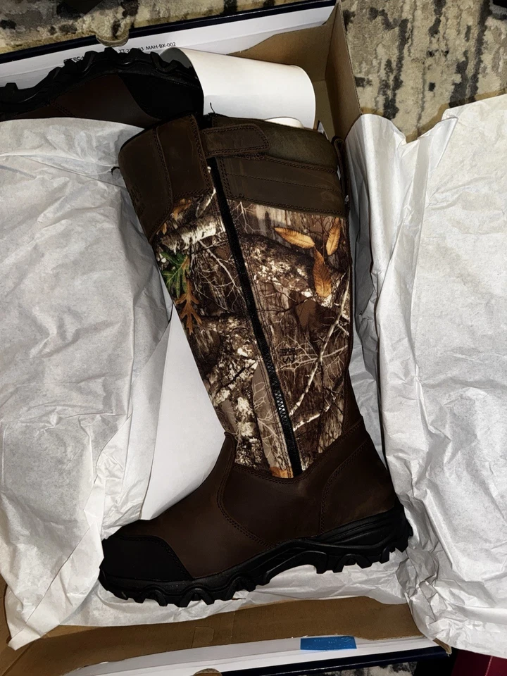NEW Rocky Men’s Size 11.5 W- 400g Insulated Camo Hunting Boots *RKS0286CA - Image 3 of 4