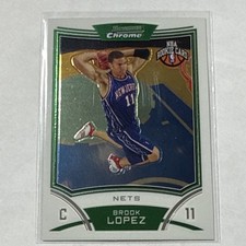 Topps Bowman Draft Picks & Stars Brook Lopez Rookie #120 New Jersey Nets
