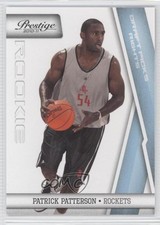 2010 Prestige Rookie Draft Picks Rights Light Blue 492/999 Patrick Patterson 0t6