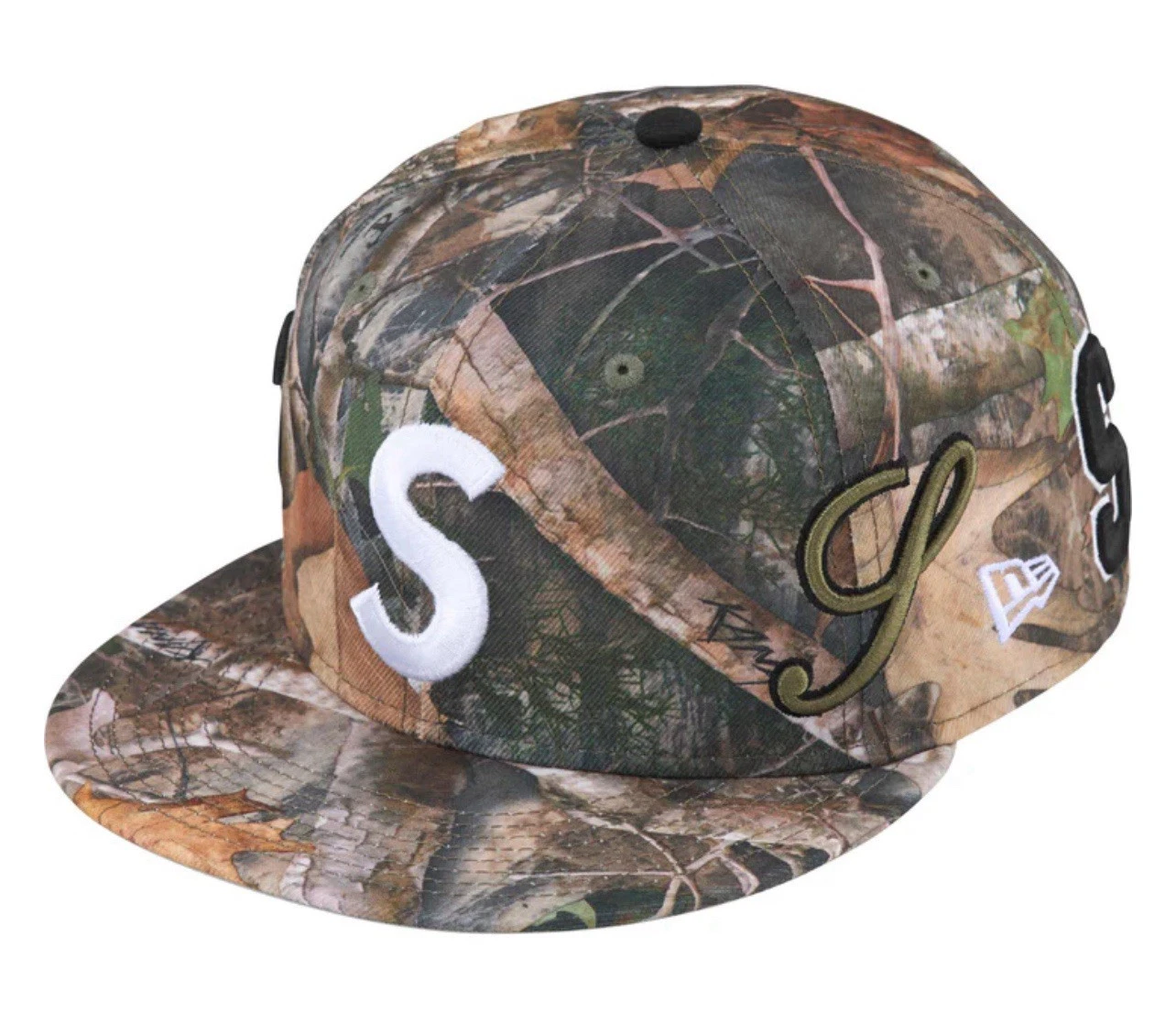 Casquette ajustée Supreme Multi S Logo New Era taille 8 camouflage SS25 NEUVE à la main