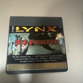 Pit-Fighter -  Atari Lynx  CIB TESTED