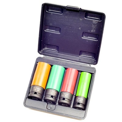 Alufelgen Nuss-Set 1/2'' SW 15 17 21 22 mit Sonderprofil für Mercedes Kia Hyundai