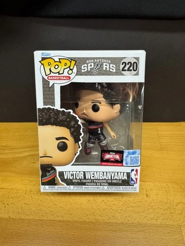 Funko Pop! Vinyl VICTOR WEMBANYAMA NBA TargetCon Exclusive #220 Limited Figure