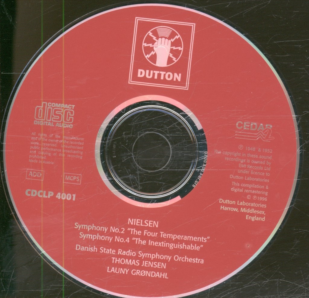 CDCLP4001 Danish State Radio Symphony Orchestra / Thomas Jensen Nielsen