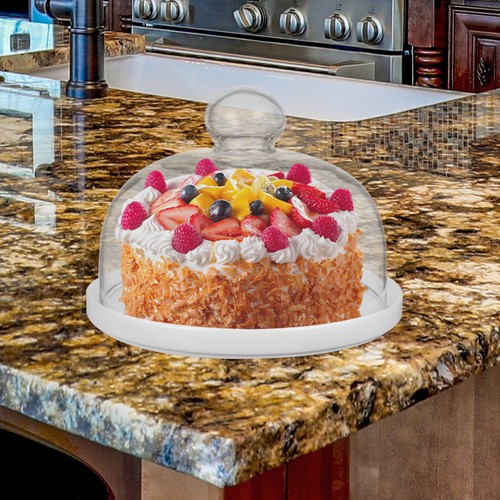 Plat À Gateau Récipient De Stockage Gâteau Assiette Avec Couvercle ...