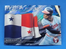 Rod Carew 2022 Topps Pristine Borders #PB-2 Minnesota Twins Panama HOF b5O