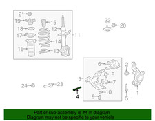 2007-2011 Honda CR-V Genuine Front Lower Control Arm Bolt 14x94 OEM 90116SNA010