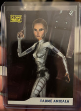 2008 Padme Amidala  d 130 205 Topps Foil Star Wars The Clone Wars Card   5