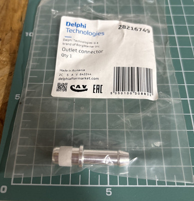 Delphi Technologies Outlet Connector 28216749 CAV 842244 Spare Auto Parts
