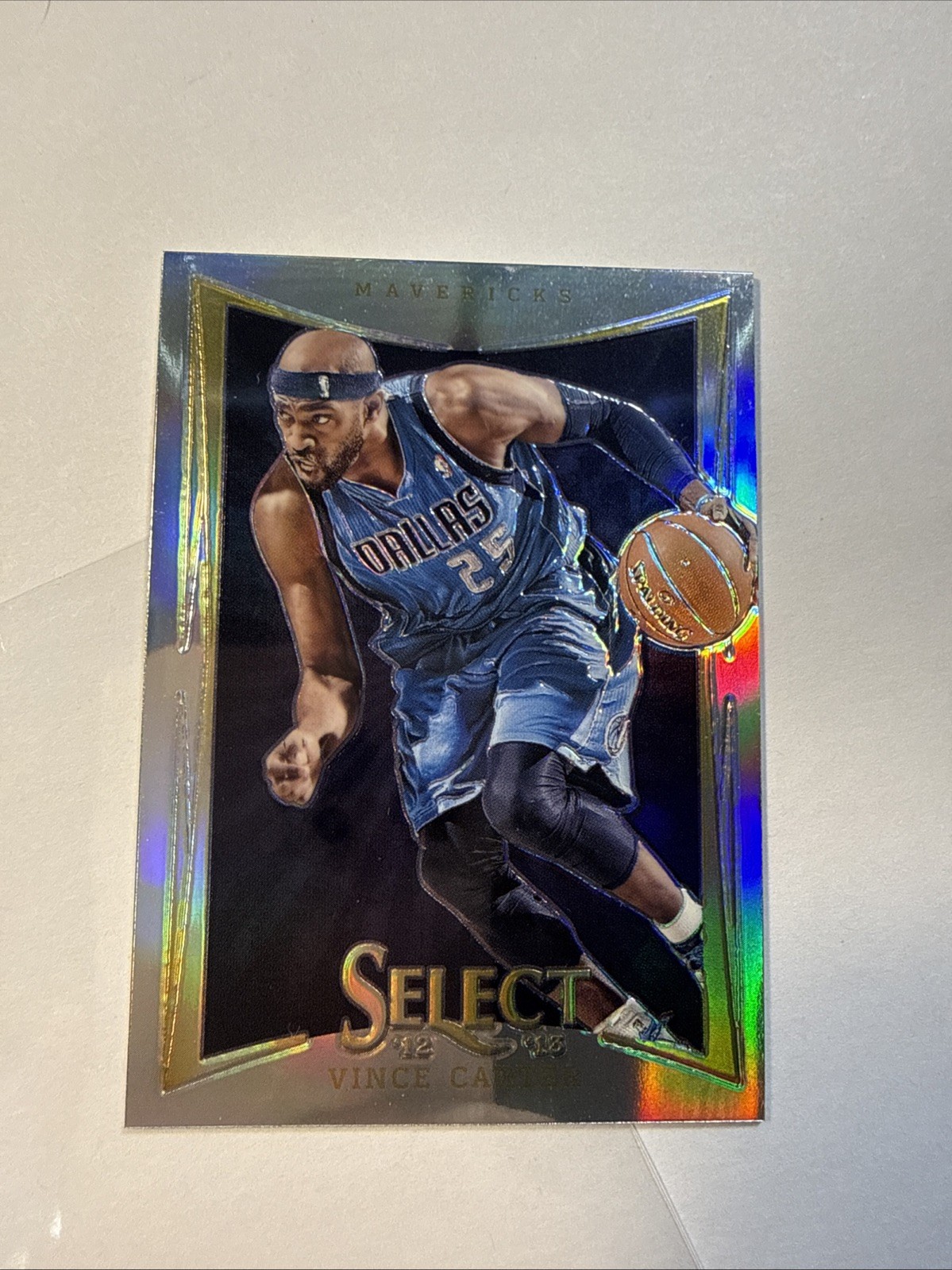 2012/13 Panini Select Vince Carter Silver #29 Prizm Dallas Mavs Basketball