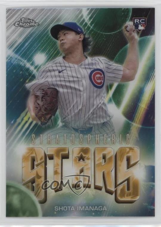 2024 Topps Chrome Update Stratospheric Stars Shota Imanaga #SSC-23 13kb