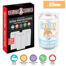 0.50mm POP PROTECTORS for Funko Soda