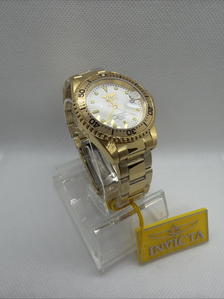 Invicta Pro Diver Men's Watch - 37.5mm, Gold (89380B) New - Image 2 of 4