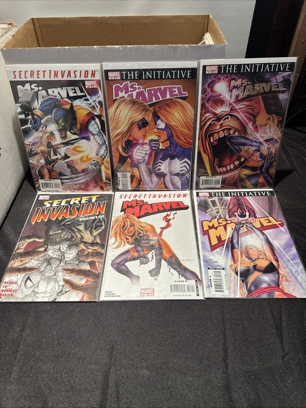 Ms. Marvel Comic Lot