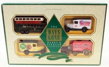 Lledo Diecast MS1004 - Marks & Spencer Set - Bus 2 Vans Horse Carriage