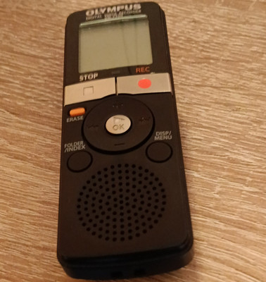 Olympus Digital Voice Recorder Handgerät mit Display, Ordner/Index, Festspeicher