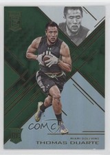 2016 Donruss Elite Elite Rookies Retail Green Thomas Duarte #158 0a3