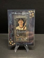 2025 Allen & Ginter Drew Romo Black Mini Framed Silver Ink #06/25 RC