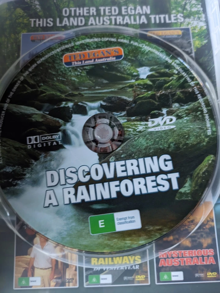 TED EGAN'S This Land  Australia Discovering  a Rainforest DVD 🌀 All Regions Pal - Image 3 of 3