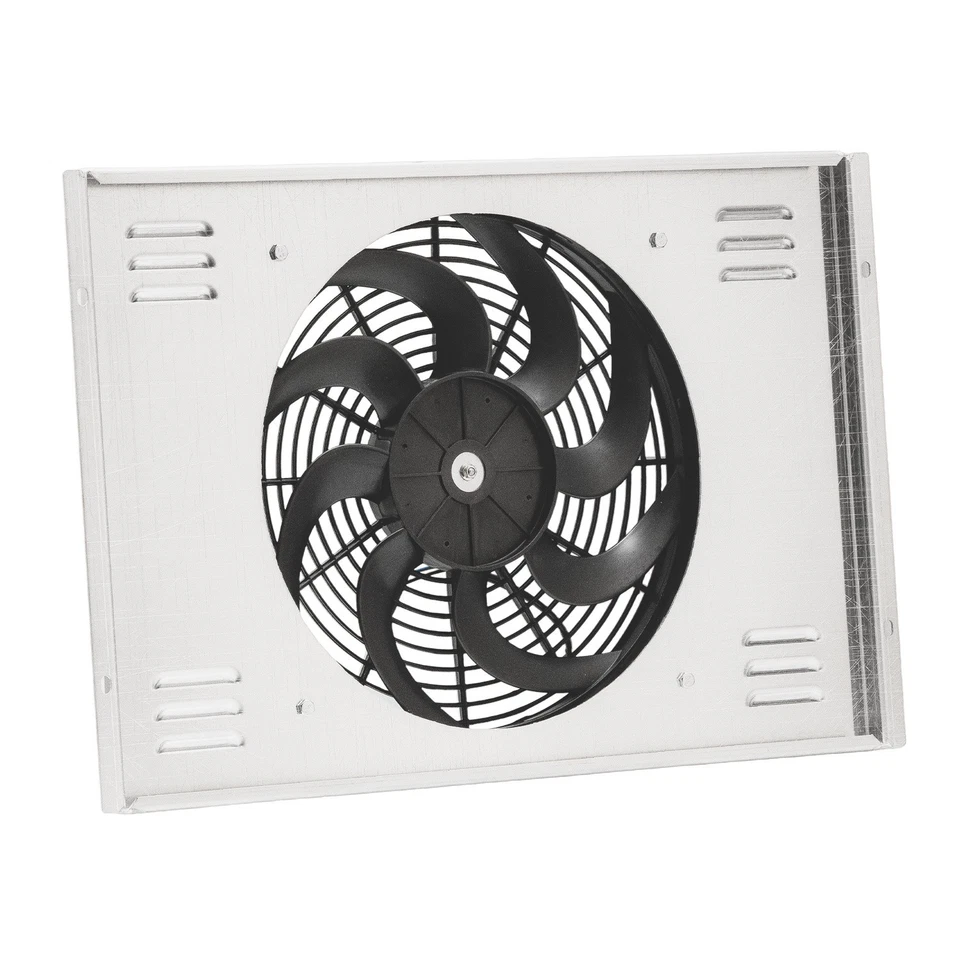 14" FAN & Aluminum SHROUD For 1962-1967 CHEVROLET CHEVY II NOVA 2.5L 3.2L 4.1L Foto 3 de 4