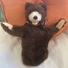 Vintage STEIFF Hand Teddy the Teddy Bear Vintage German Hand Puppet 1946-1958 9  