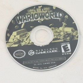 🎮Wario World Nintendo GameCube DISC ONLY 💿Polished ✅ TESTED See Game Play Pics