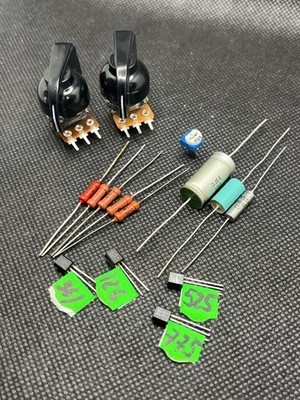 KIT Top Gear Fuzz (Silicon English Fuzz Face) MATCH TRANSISTOR КТ3102Е (BC109)