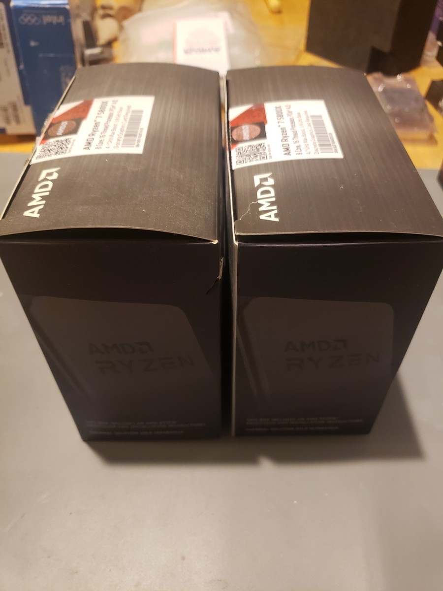 BOX ONLY] AMD Ryzen 7 5800X Processor (4.7GHz, 8 Cores, Socket AM4