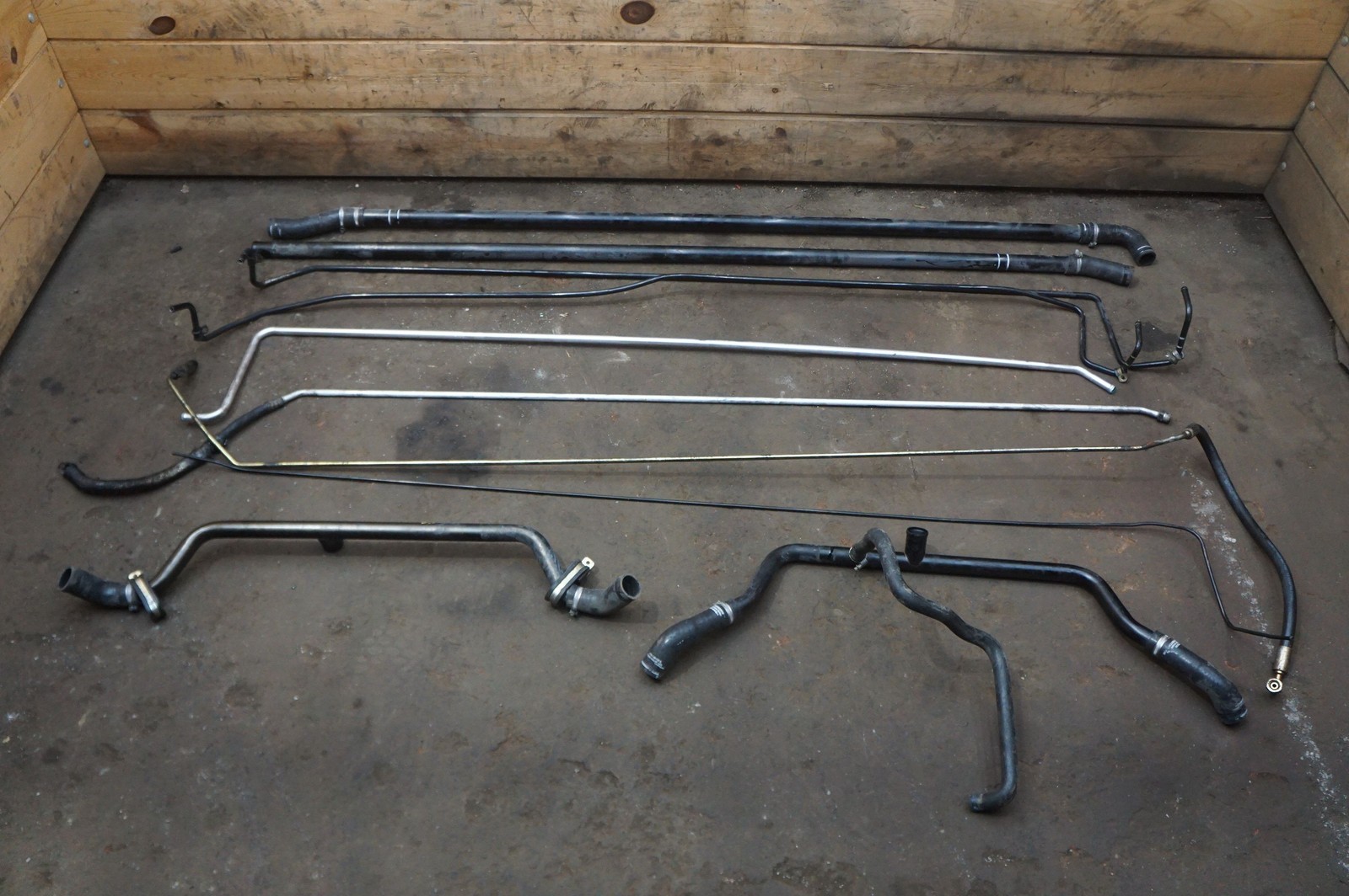 Set Underfloor Underbody Water Cooling Pipe Line Hose Tube Ferrari 360 Modena 01