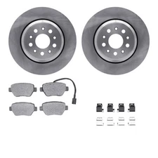 Dynamic Friction Company 6612-79007 Rotors With 5000 Euro Ceramic Brake Pads