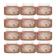 Cocoa Butter Skin Cream - Natural Youthful Look, 8oz. 226ml  Pack of 12 