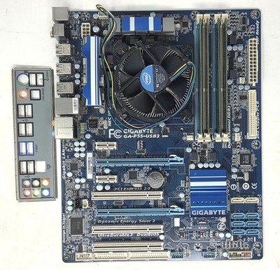 GIGABYTE GA-P55-USB3 I7-860 2.80GHZ 4GB RAM DDR3